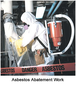 asbestos abatement work
