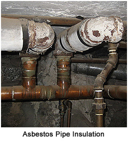 asbestos pipe insulation